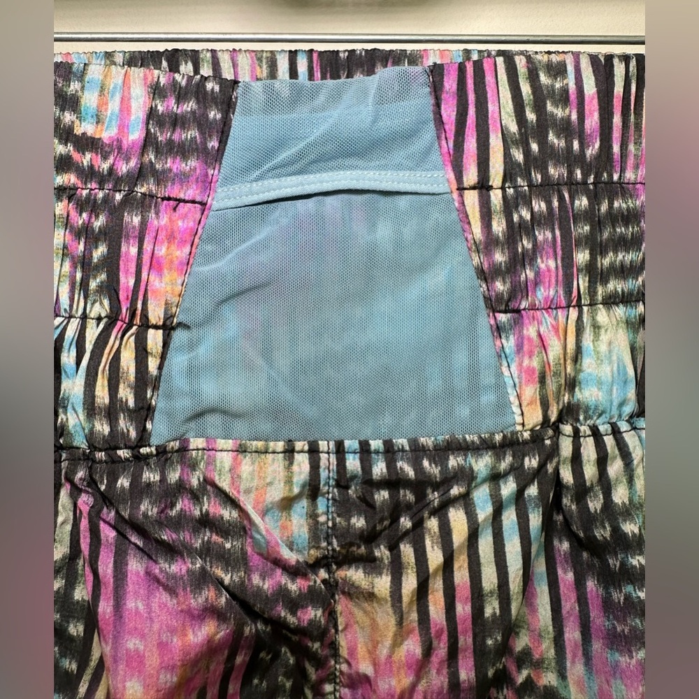 Free People Movement The Way Home running workout shorts multicolored high waist - Picture 4 of 7